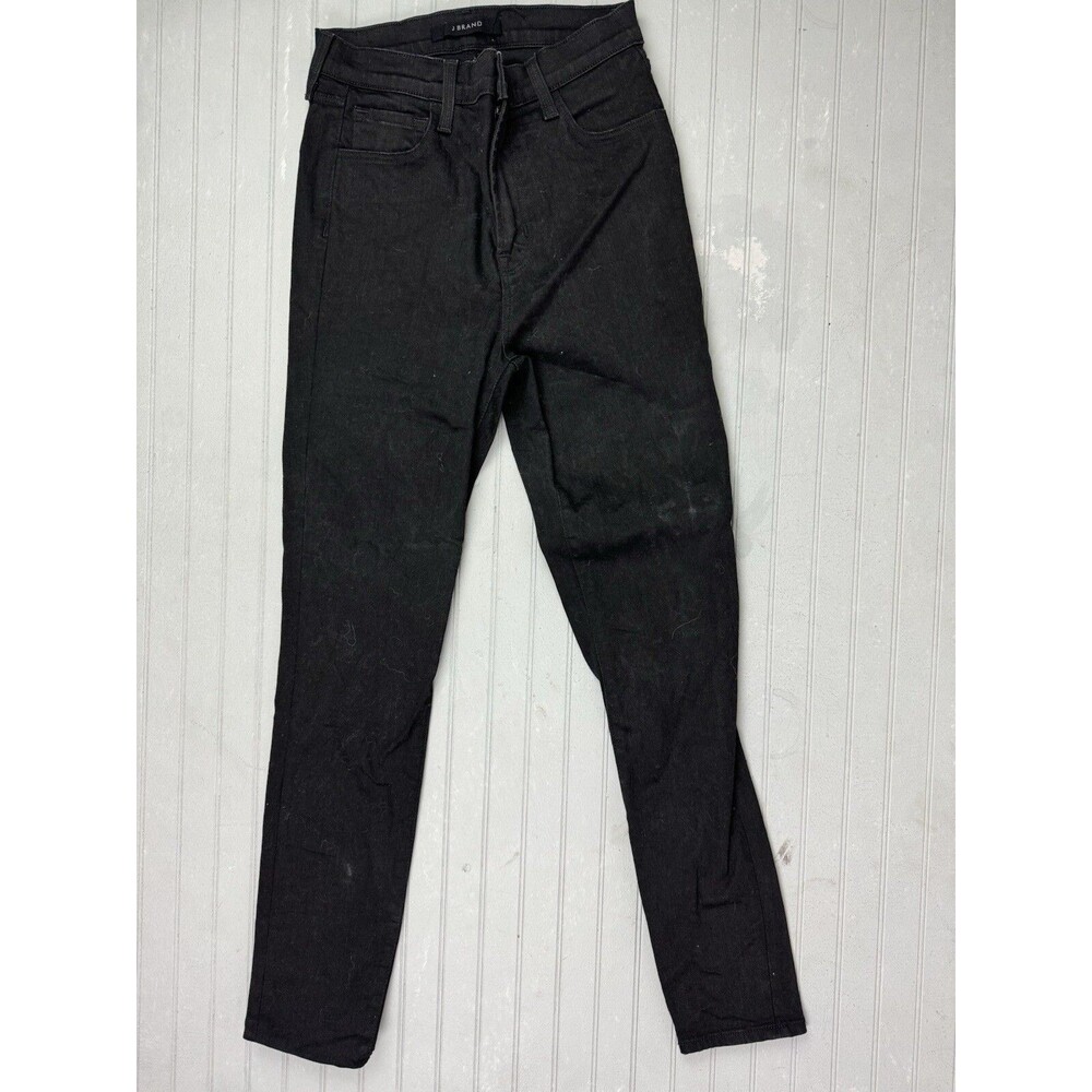 J Brand Size 26 Womens Jeans Leenah Black Miid Rise Skinny Stretch